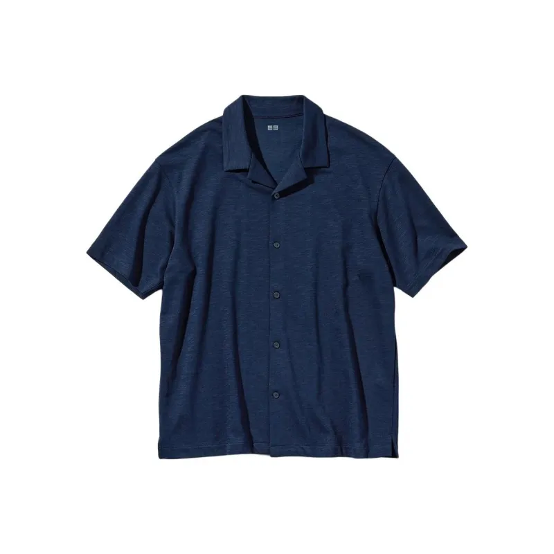 UNIQLO Polo Shirt Men's Navy Blue-0