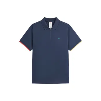 Wilson 25 Spring Summer ON THE DAILY CLUB SPORTS Polo Shirt Men's