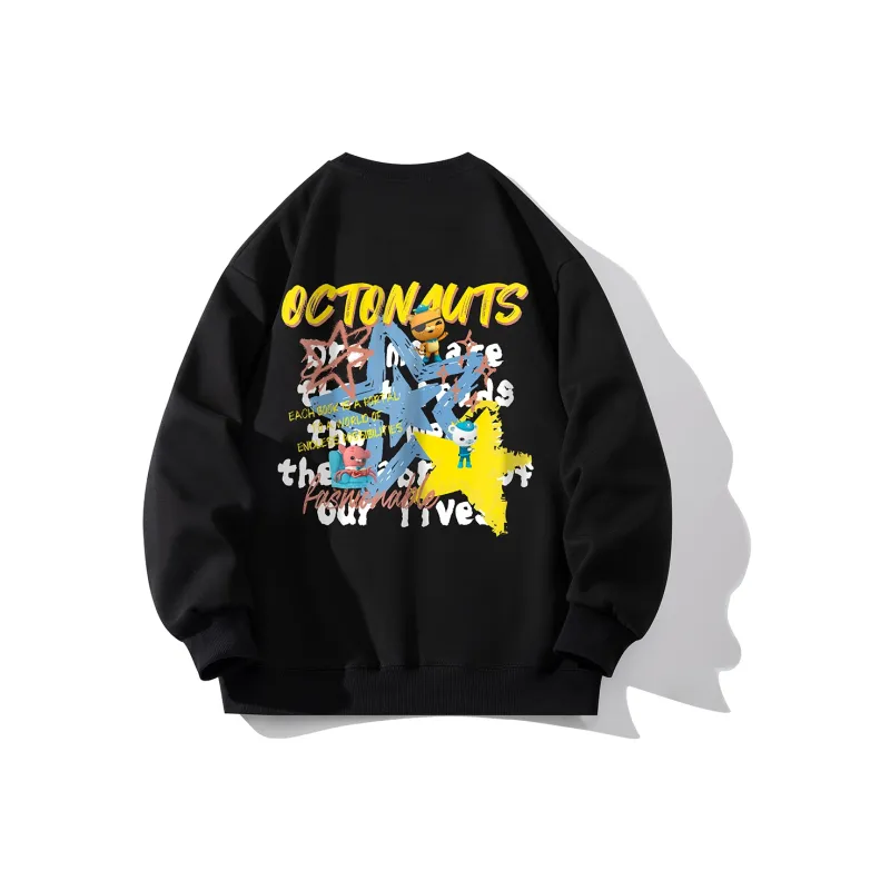 Small Columns Under The Sea Sweatshirt Unisex-0