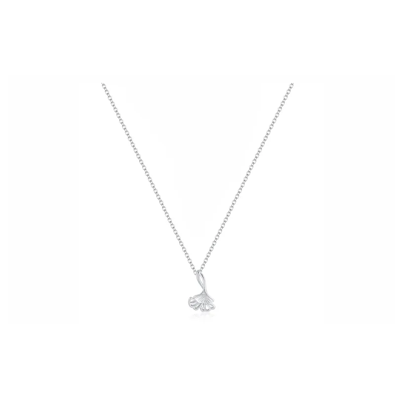CHINA GOLD S999 Fine Silver Necklaces Women's-4