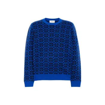 COACH SS23 Sweater Men's Bright Blue