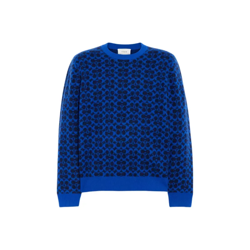 COACH SS23 Sweater Men's Bright Blue-0