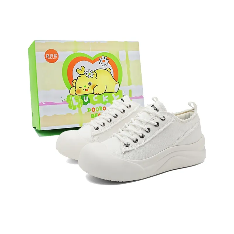 Budding Bear Anti Slip Wear Resistant Low Top Canvas Shoes Men's-3