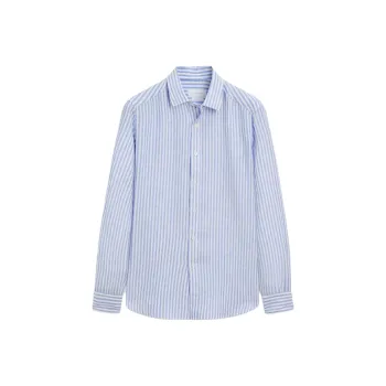 Massimo Dutti Shirts Men Blue