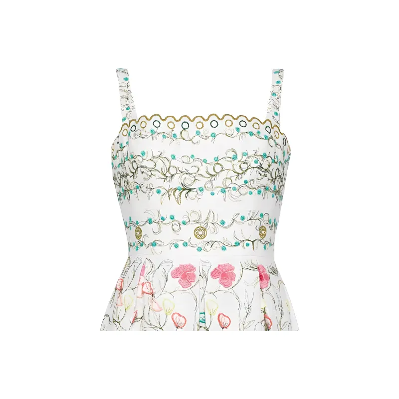 ELIE SAAB Floral embroidered Maxi Dress-2