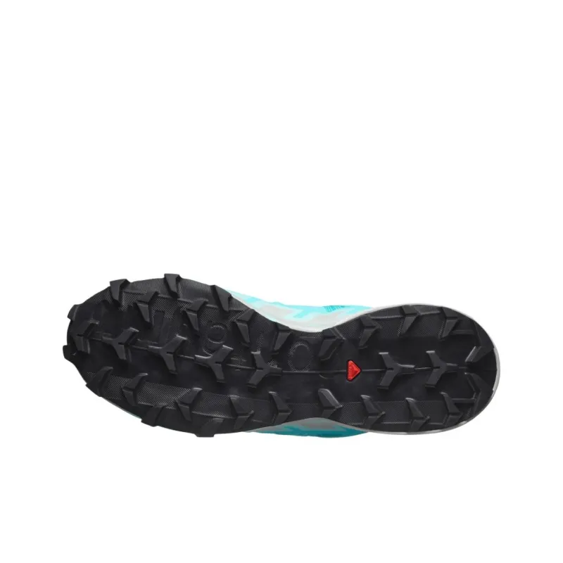 SALOMON Speedcross 6 Anti Slip Wear Resistant Low Top Casual Running Shoes Women's Cyan-4