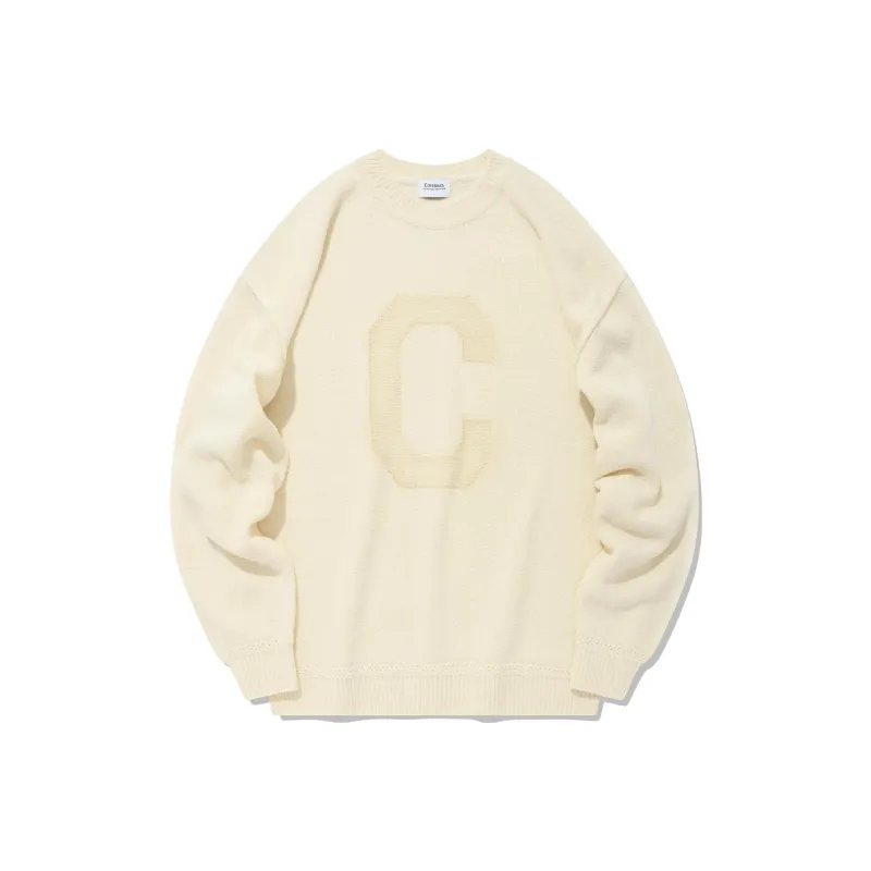 COVERNAT Knitwear Unisex Ivory-0