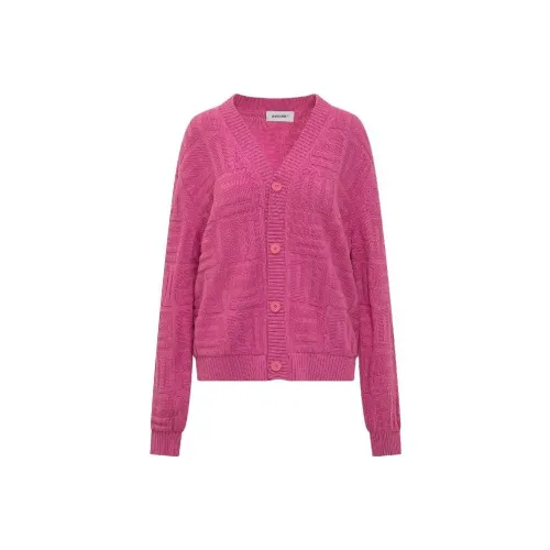 AMBUSH Monogram Knitted Buttoned V Neck Cardigan