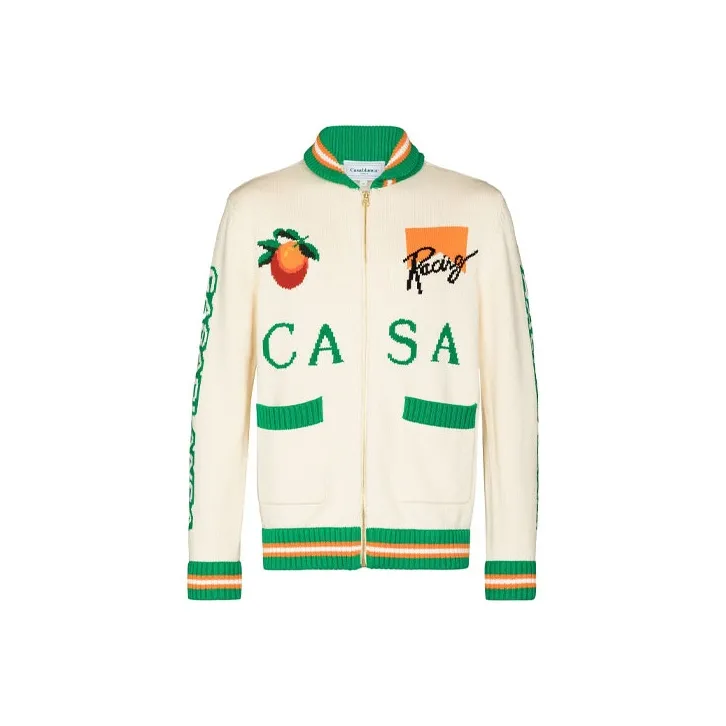 CASABLANCA Casa Racing Intarsia Knit-0