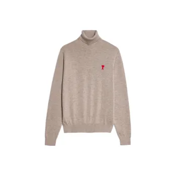 Ami Paris Ami De Coeur Turtleneck Jumper