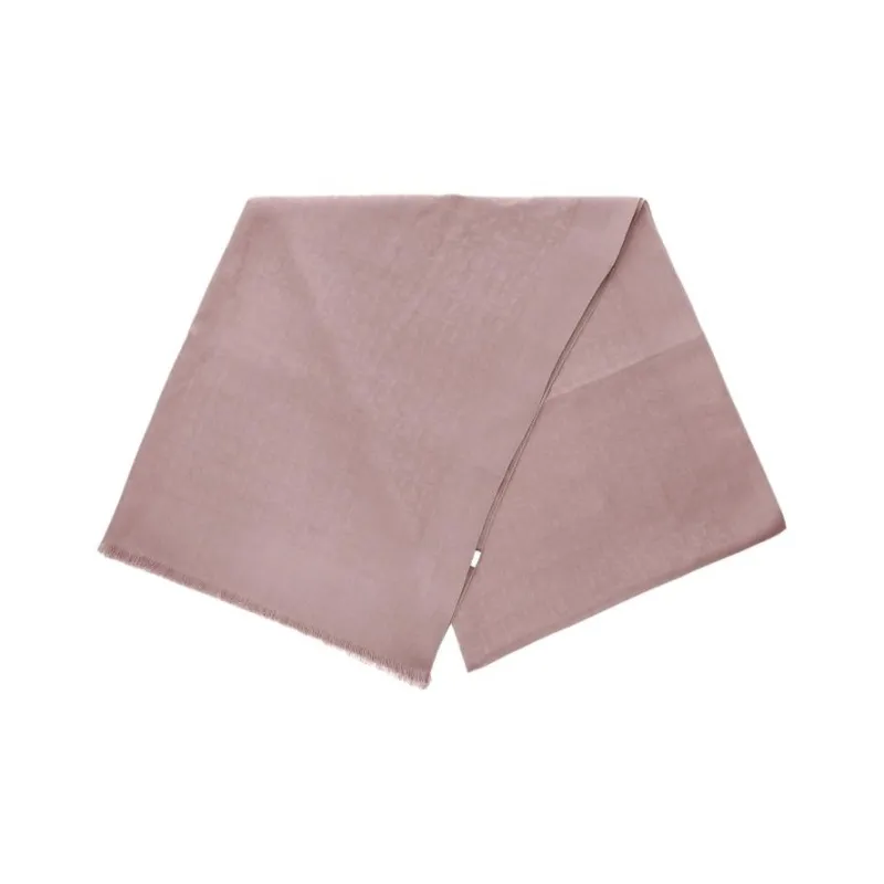 FERRAGAMO Wool Knit Scarves Unisex Pink-1