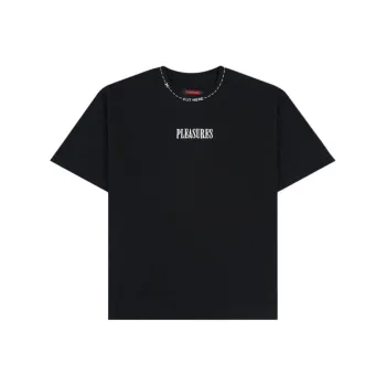 PLEASURES Cut Here Heavyweight Tee