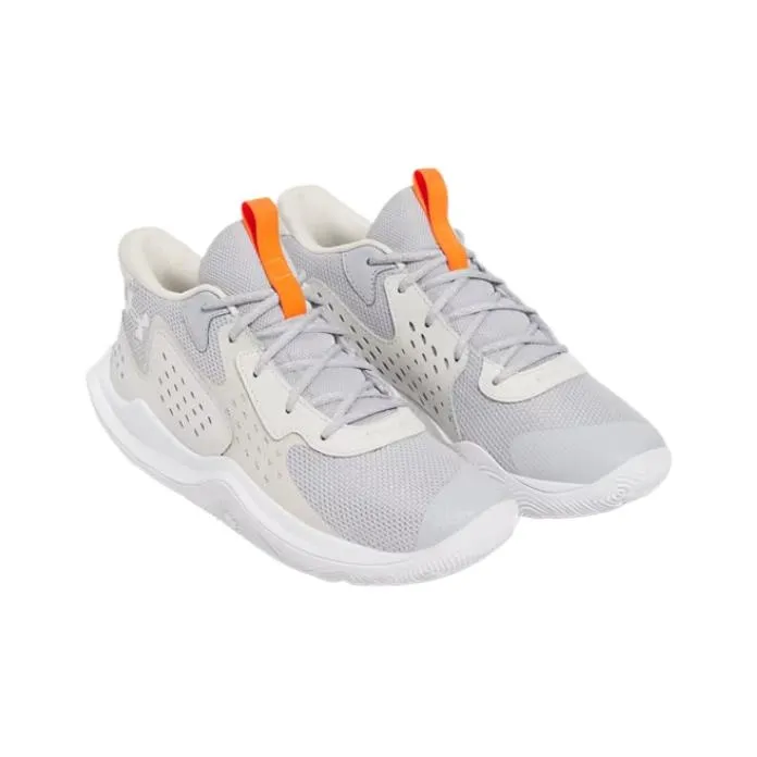 Under Armour Jet '23 Low Top Basketball Shoes Unisex White-2