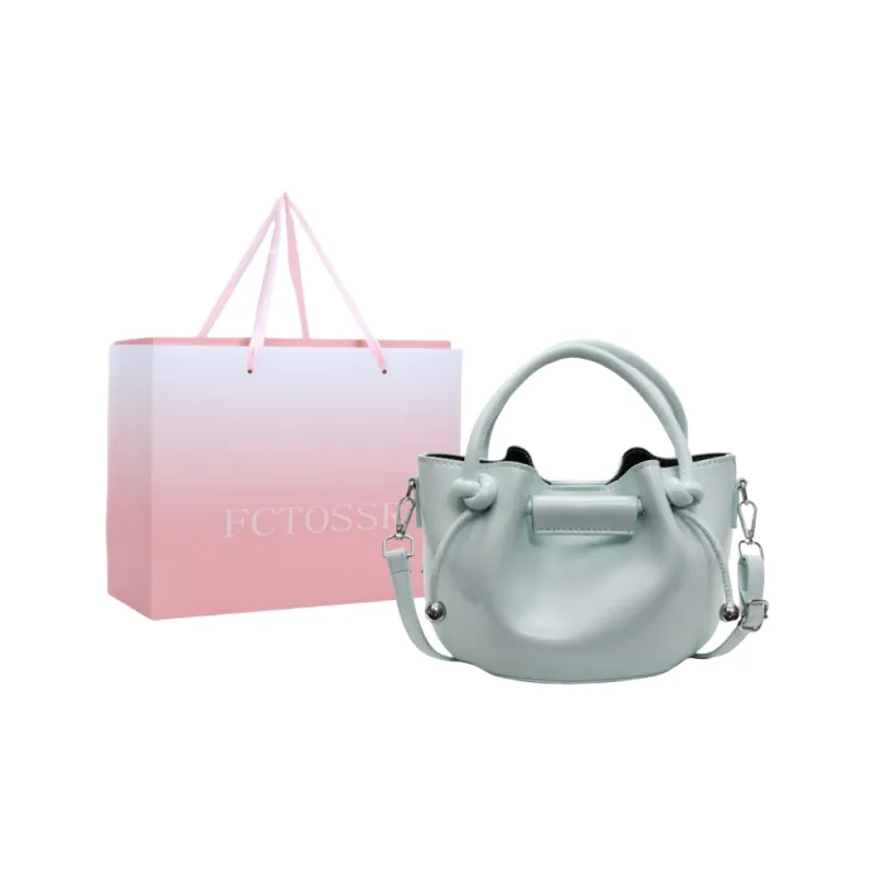 FCTOSSR Pu One Shoulder Handbag Women's White/Silver/Black/Yellow/Blue/Pink-24