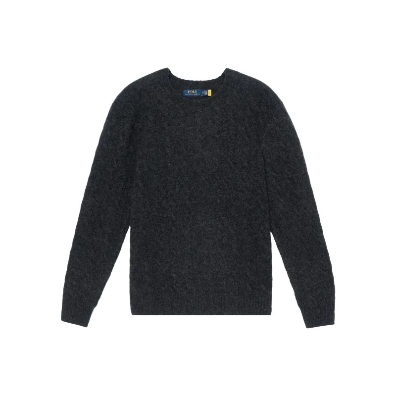 Polo Ralph Lauren Pony Embroidered Cable-Knit Jumper-0