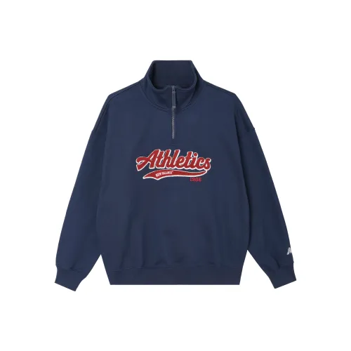 New Balance Sports And Leisure Sweatshirt Men's Blue