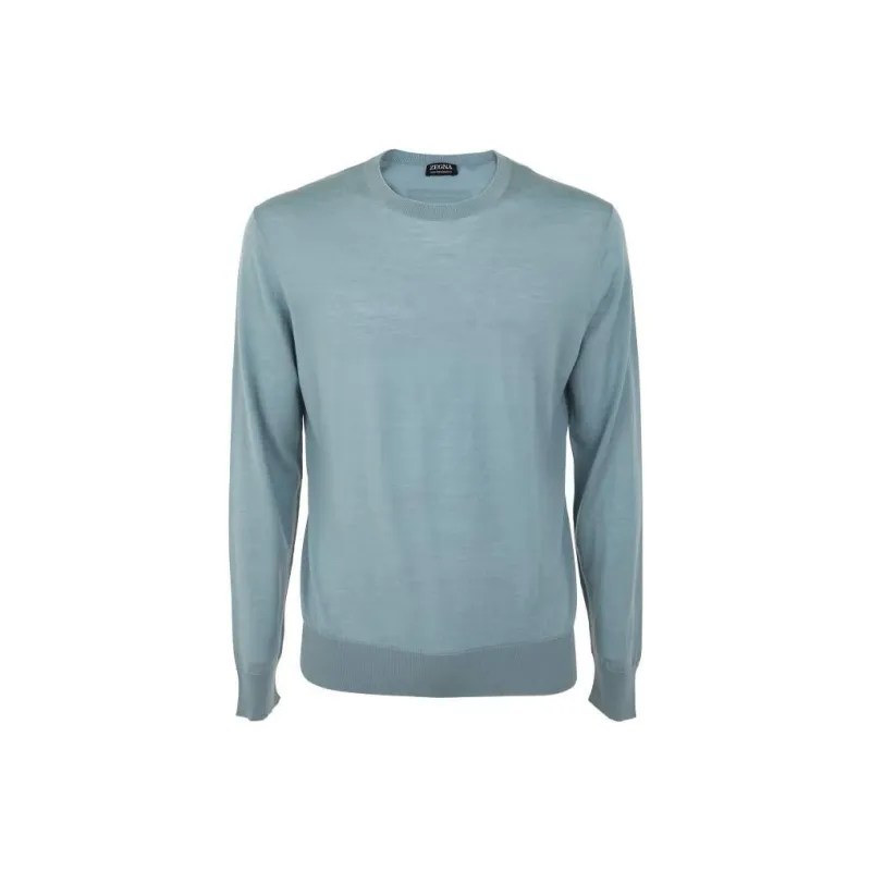 Zzegna Sweaters Men Blue-0