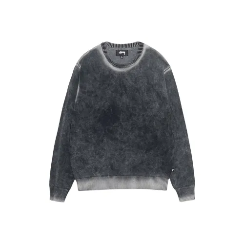 Stussy Faded Cotton Knit Crew