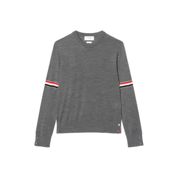THOM BROWNE RWB stripe Jumper