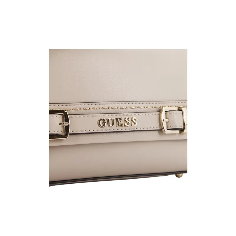 GUESS Leather One Shoulder Handbag Regular Women's Brown-3