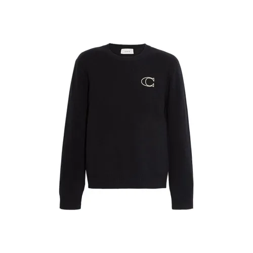 COACH Cashmere Sweater Men's Black