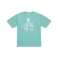 Heather Gray Mint Green