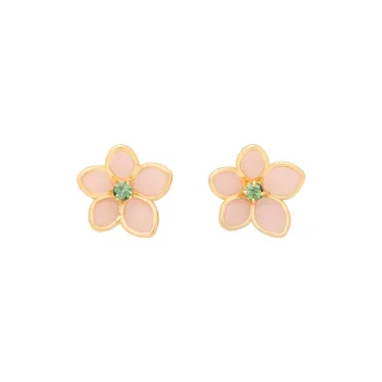 Kate Spade Furong Stone, Copper Stud Earrings Women's Pink