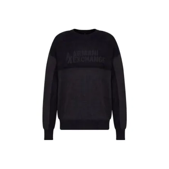 ARMANI EXCHANGE Sweaters Men Navy Blue