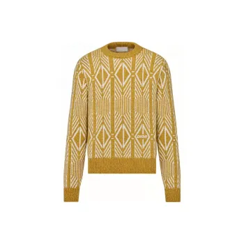DIOR Sweaters Men Yellow
