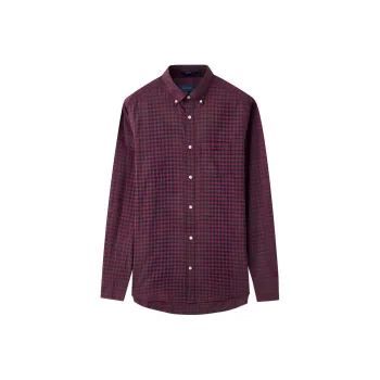 GANT Shirts Men Burgundy 605