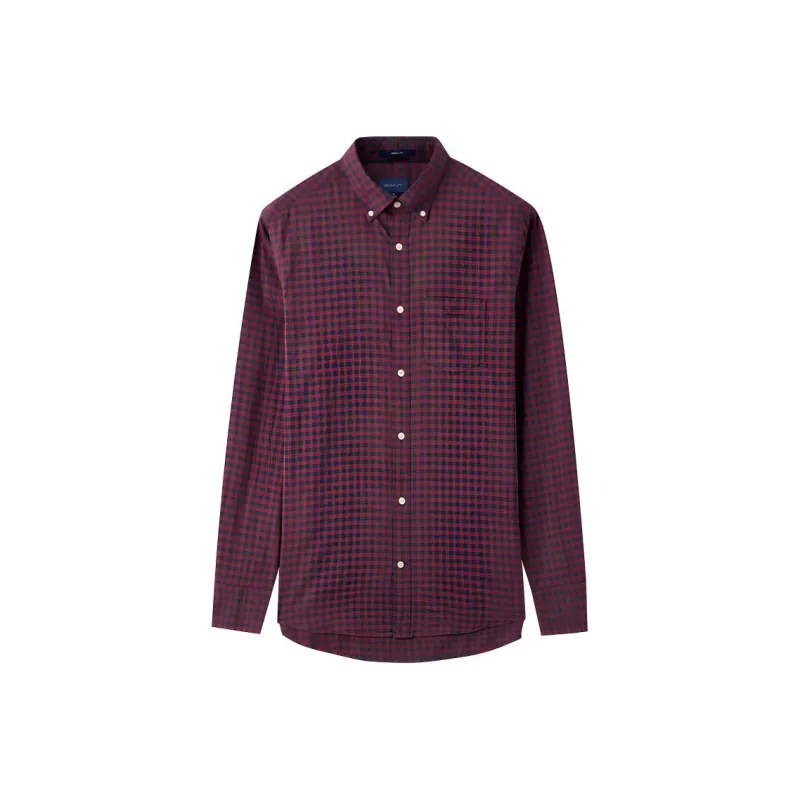 GANT Shirts Men Burgundy 605-0