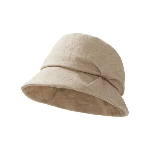 Lagur 30% Linen 70% Cotton Bucket Hats Women's