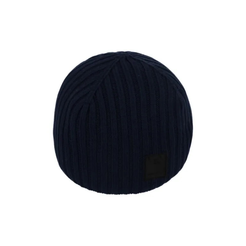 Givenchy Linen Wool, Lanna Wool Beanies Unisex Navy Blue-2