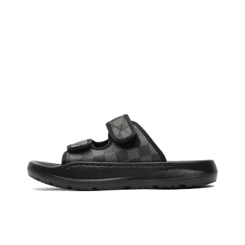ΛOLUNKΛ Slip Resistant Slide Slippers Men's Black
