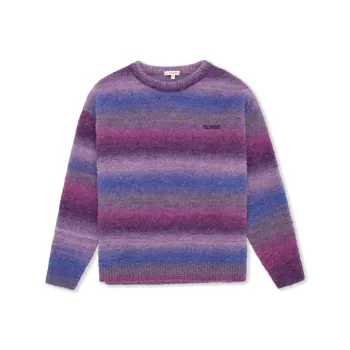 GUESS Sweater Unisex Purple Gradient
