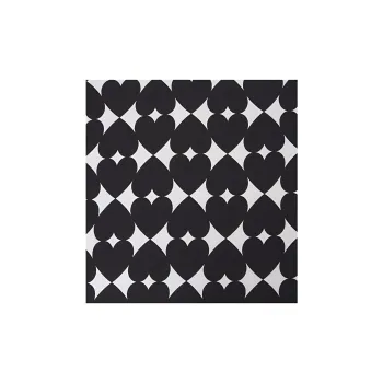 MOSCHINO Heart Print Scarf