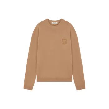 Maison Kitsune Bold Fox Head Embroidered Jumper
