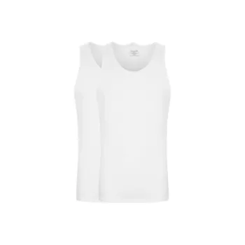 CALVIN KLEIN Tank Tops Men's 2 Pack White