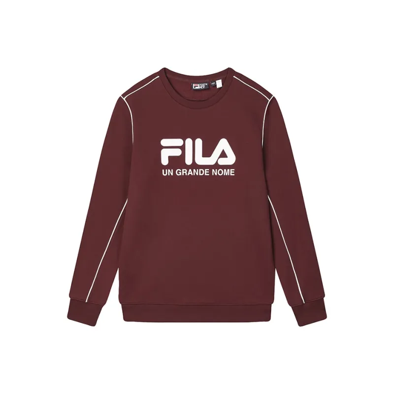 FILA ORIGINALE Sweatshirt Men's Tree Port Burgundy-0