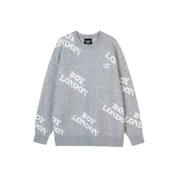 Boy London Knitwear Unisex Gray