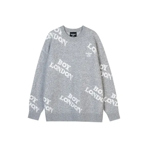 Boy London Knitwear Unisex Gray