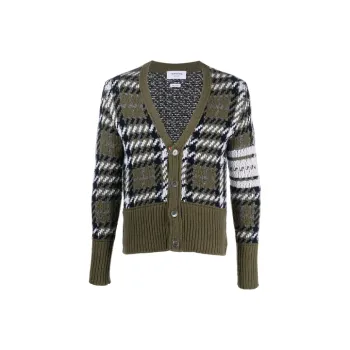 THOM BROWNE Cashmere Sweaters Men Green