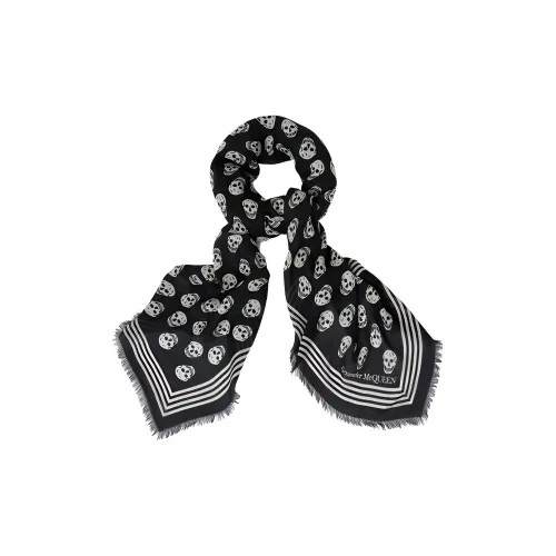 Alexander McQueen Allover Skull Scarf