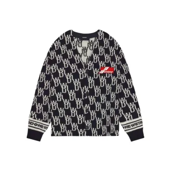 WE11DONE Cashmere Sweaters Unisex Black