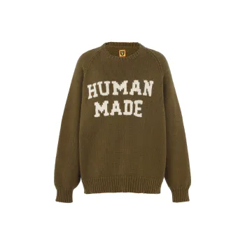 HUMAN MADE Rabbit Raglan Knit Sweater