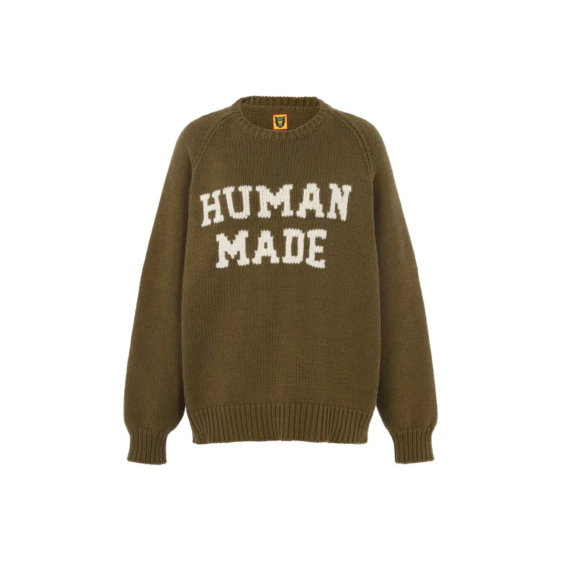 HUMAN MADE Rabbit Raglan Knit Sweater-0