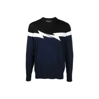 Neil Barrett Sweaters Men Blue