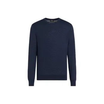 Ermenegildo Zegna Cashmere Sweaters Men Navy Blue