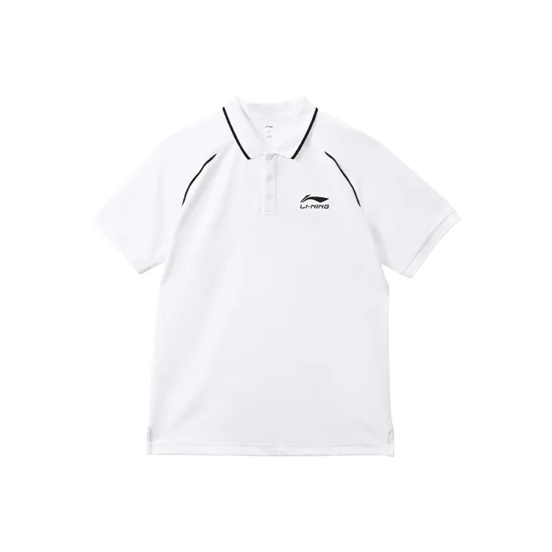 LiNing Sports Life Collection Polo Shirt Men's White-0