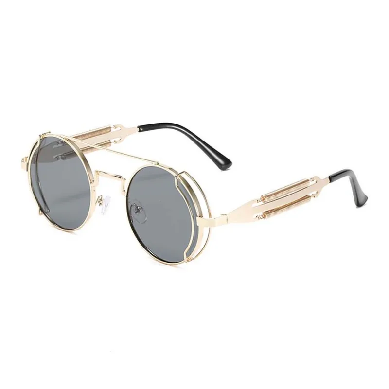 YUZHAOLIN Metal Aviator Sunglasses Unisex-3